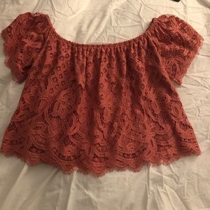 Express off the shoulder top!